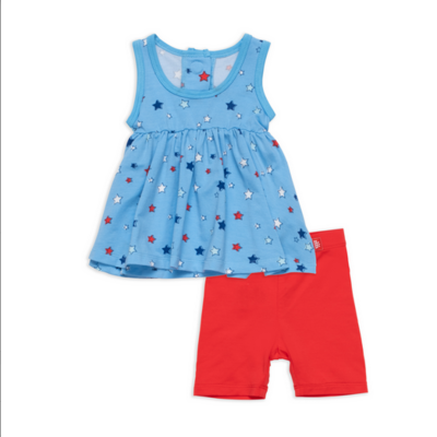 Magnetic Me Red White &amp; Bluetiful Short Set 45RW