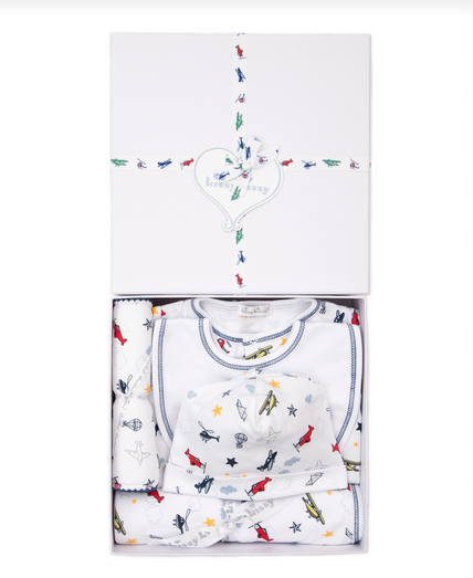 Kissy Aviators 5pc New Born Gift Set 392