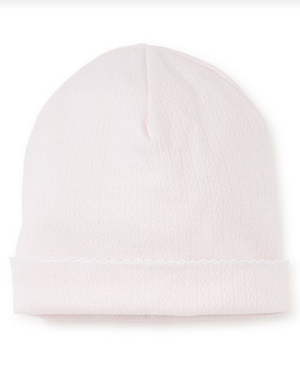 Kissy Baby Girls Pink Pointelle Hat 14106