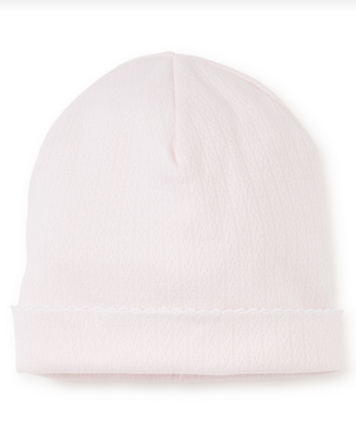 Kissy Baby Girls Pink Pointelle Hat 14106