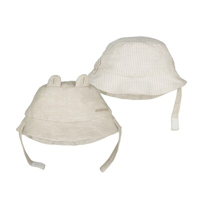 Mayoral Linen Reversible Hat 9718