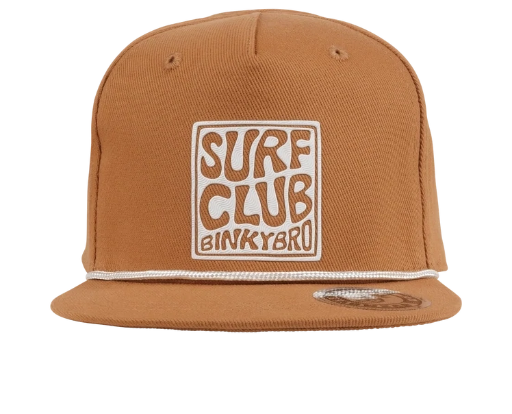 Binky Bro Surf Club Hat Brown Standard Fit