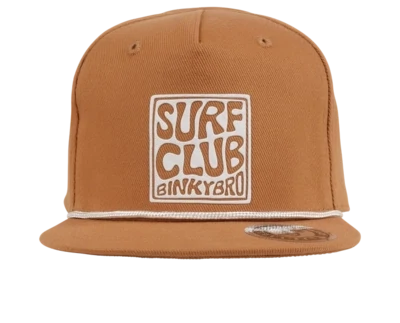Binky Bro Surf Club Hat Brown Standard Fit
