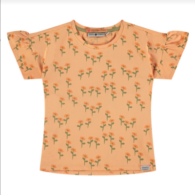 Stains & Stories Girls S/S T-Shirt Cataloupe 8640