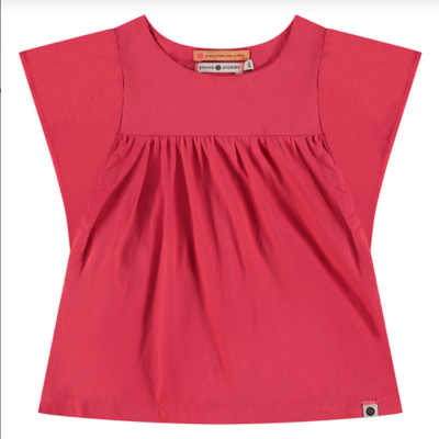 Stains &amp; Stories Girls T-Shirt Teaberry 8652