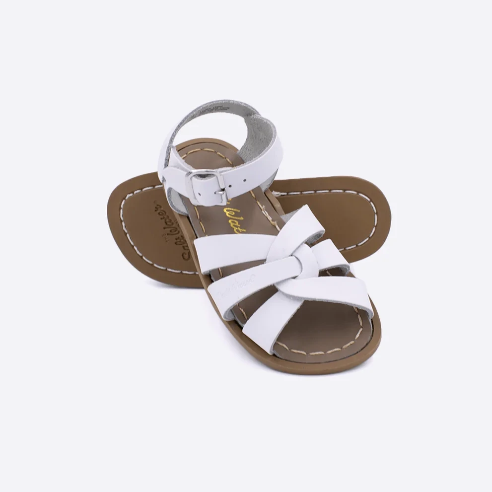 Salt Water Original Sandals - Child White