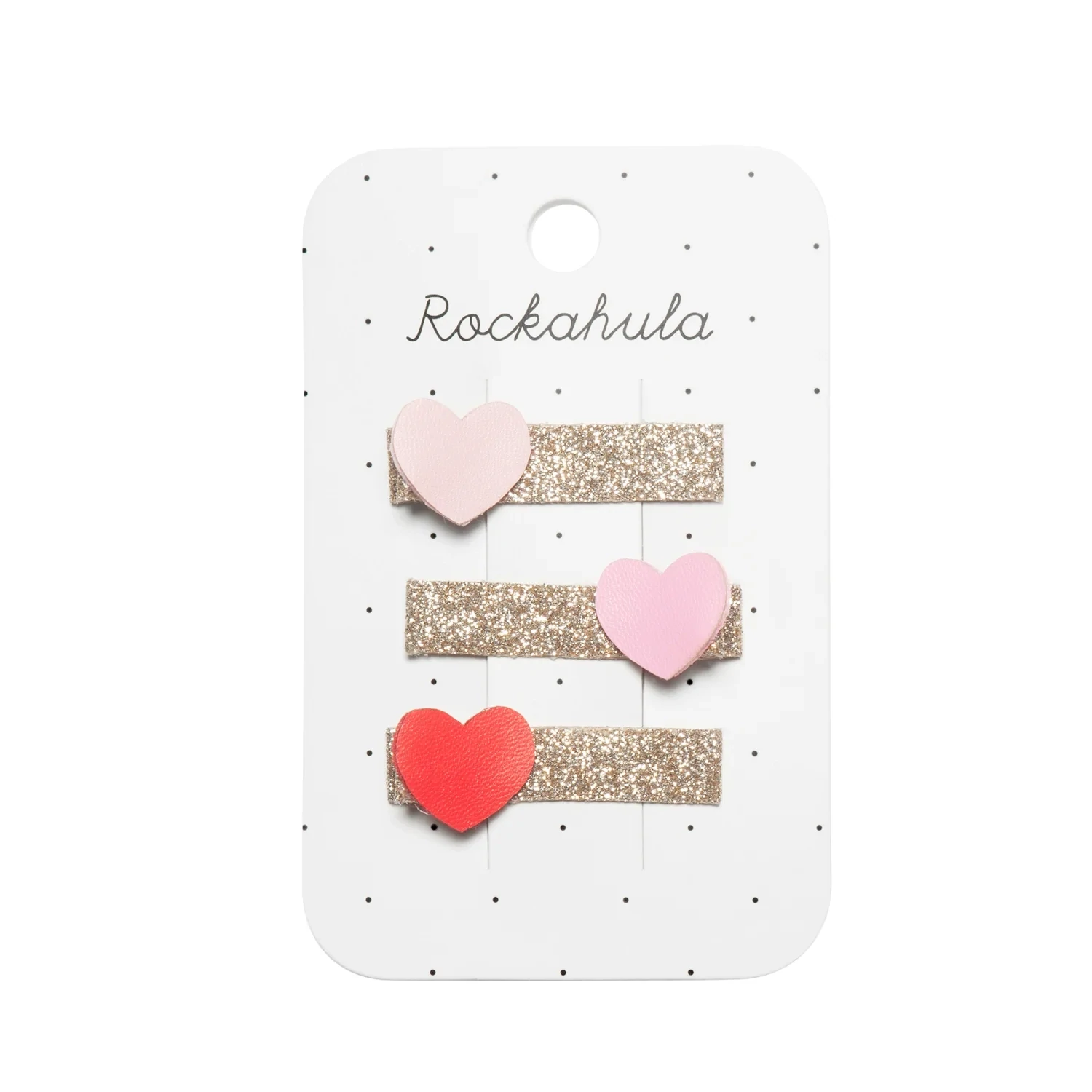 Rockahula Heartbreaker Glitter Bar Clips 