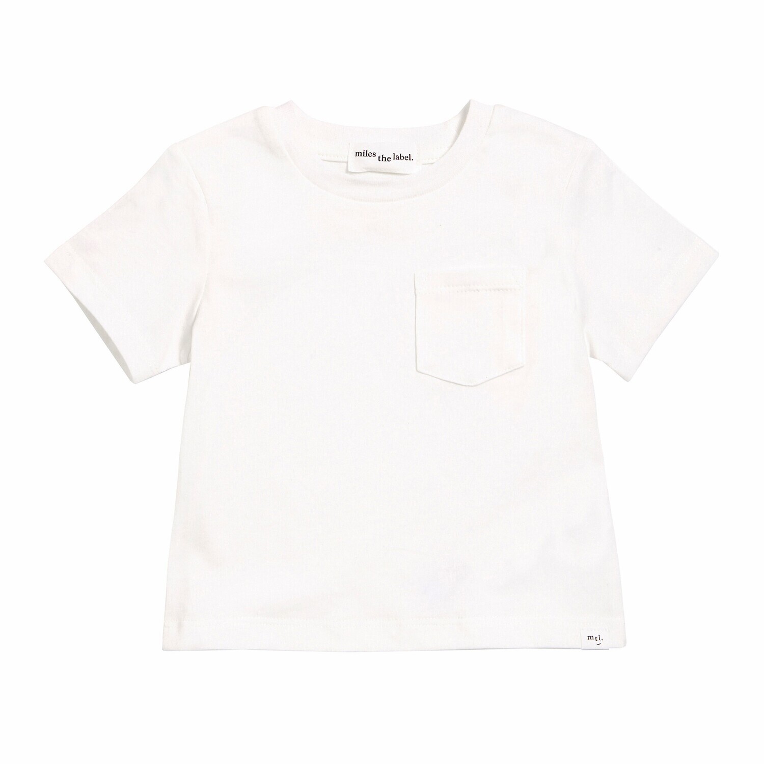 Petit Lem Boys Miles Basic Off White T-Shirt 03Y