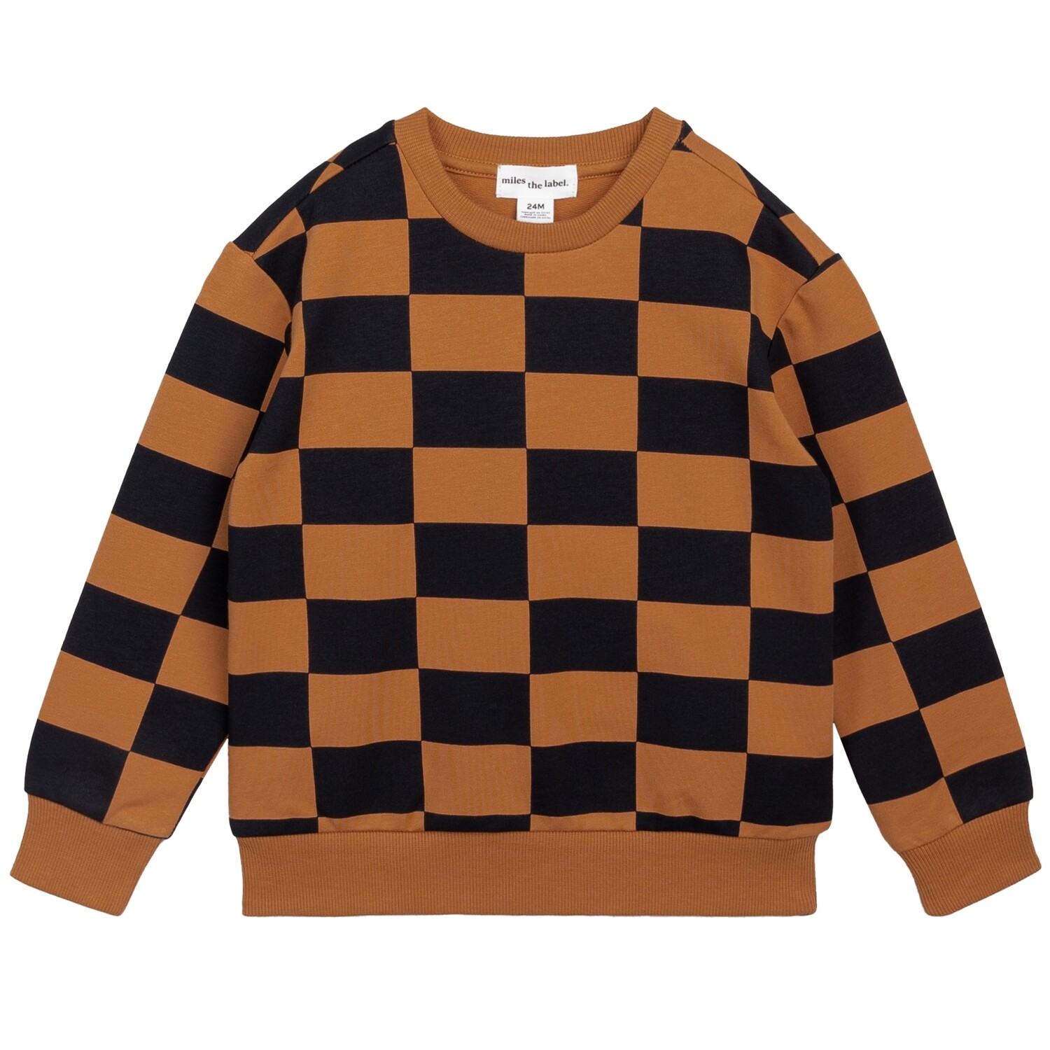 Petit Lem Boy L/S Sweatershirt Knit-Camel 02K