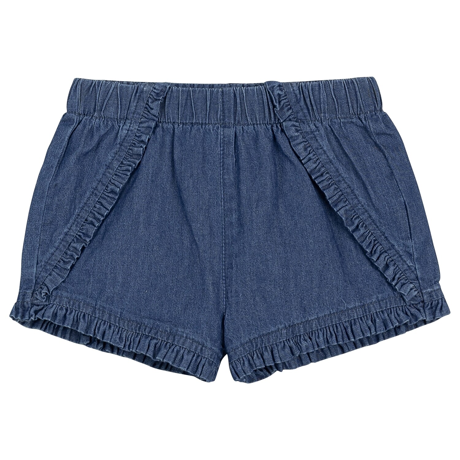 Petit Lem Girl Shorts Woven-Blue Denim 28K 