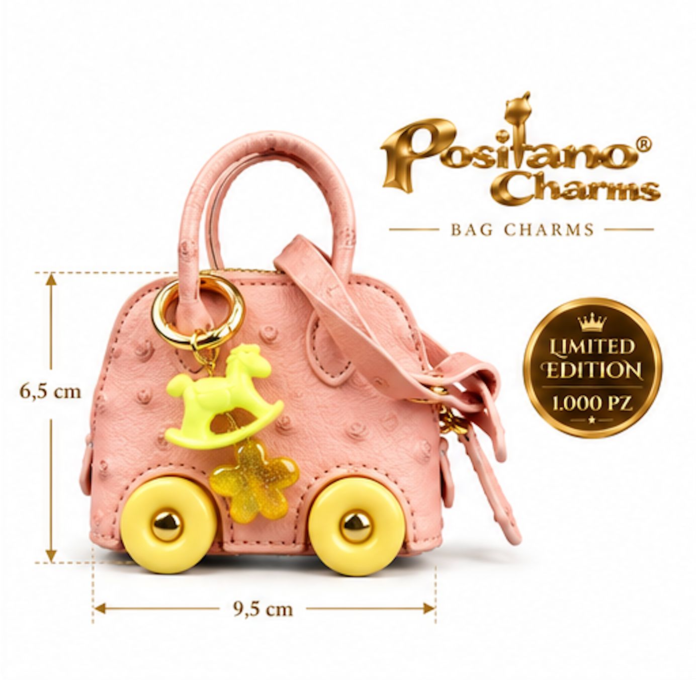 BAG CHARM BEIGE BAG CHARM BEIGE