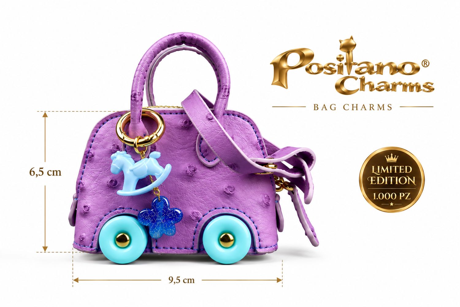 BAG CHARM LILLA