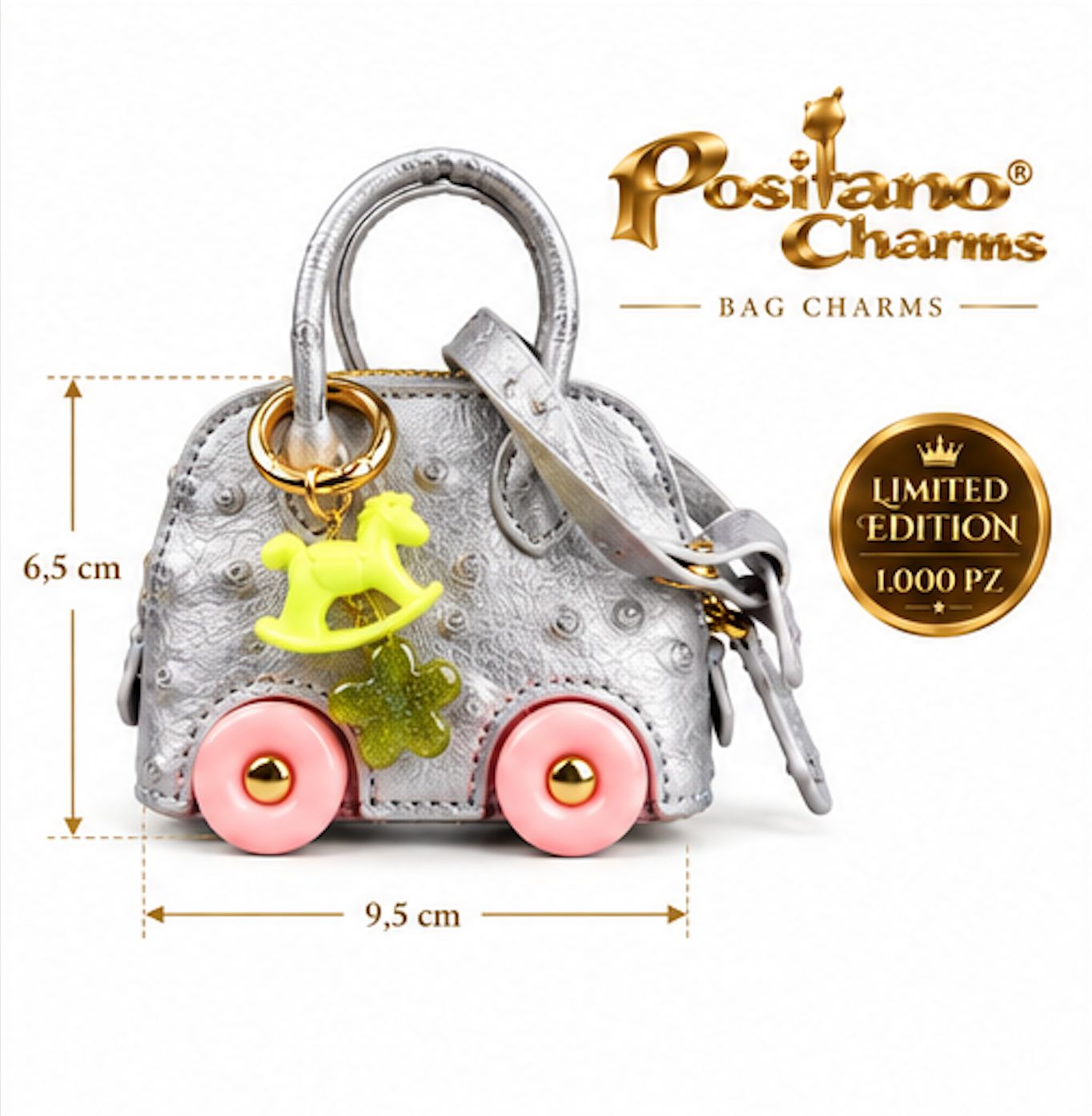 BAG CHARM ARGENTO BAG CHARM ARGENTO