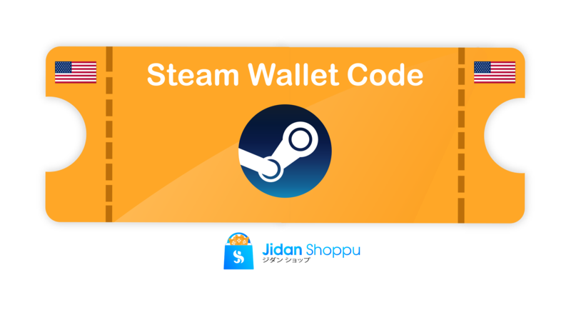 Steam Wallet Code USD