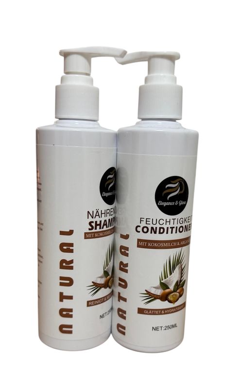ELEGANCE & GLOW NÄHRENDE SHAMPOO + CONDITIONER ELEGANCE & GLOW NÄHRENDE SHAMPOO + CONDITIONER