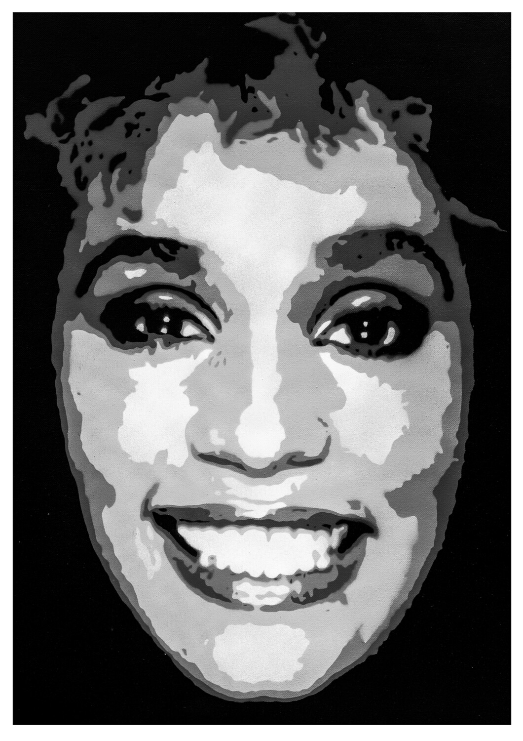 Whitney Houston limited edition fine art Giclee print