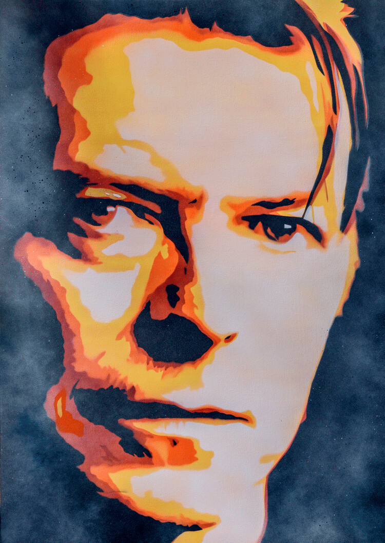 Free Print of David Bowie