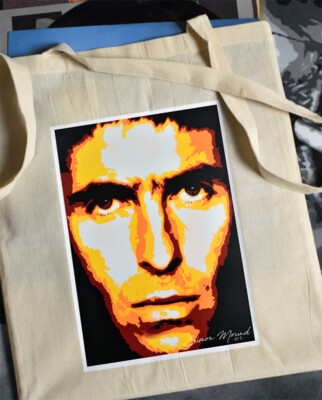 Liam Gallagher cotton tote bag