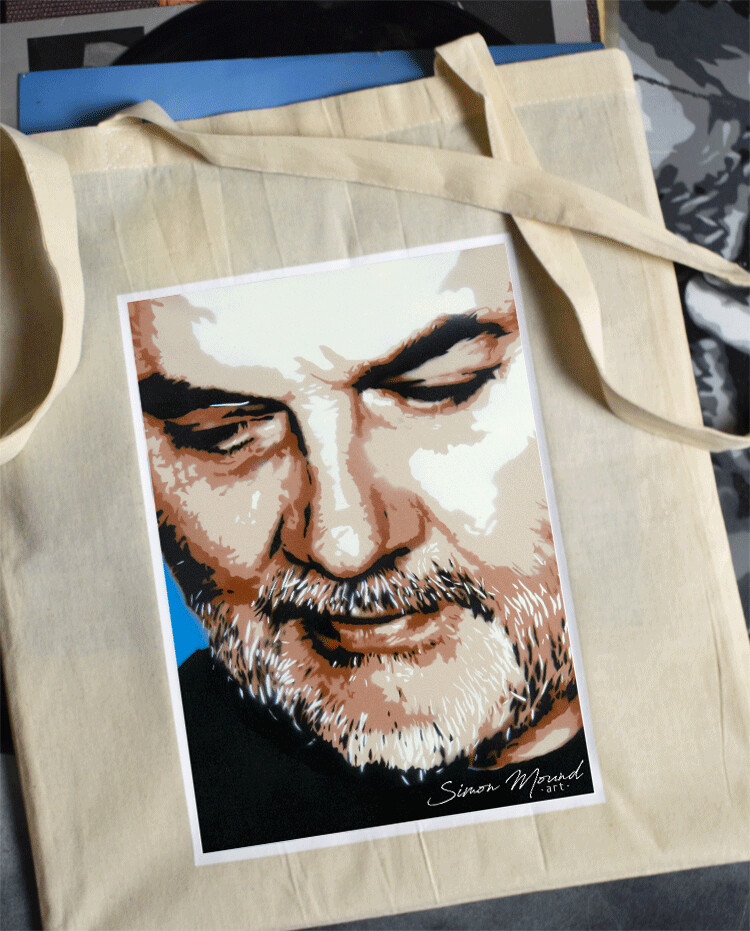 John Peel cotton tote bag