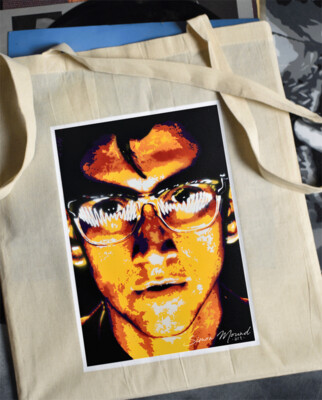 Alex Turner cotton tote bag