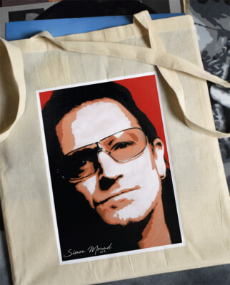 Bono cotton tote bag