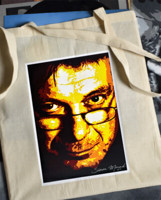 Tony Wilson cotton tote bag