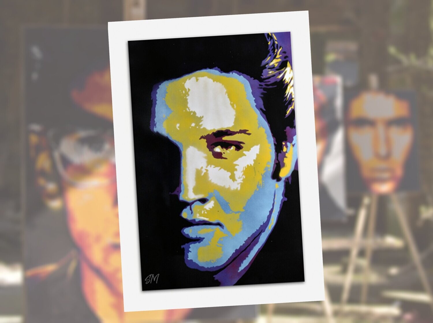 Elvis Presley greeting card with envelope