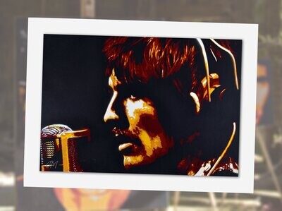 George Harrison greeting card with envelope