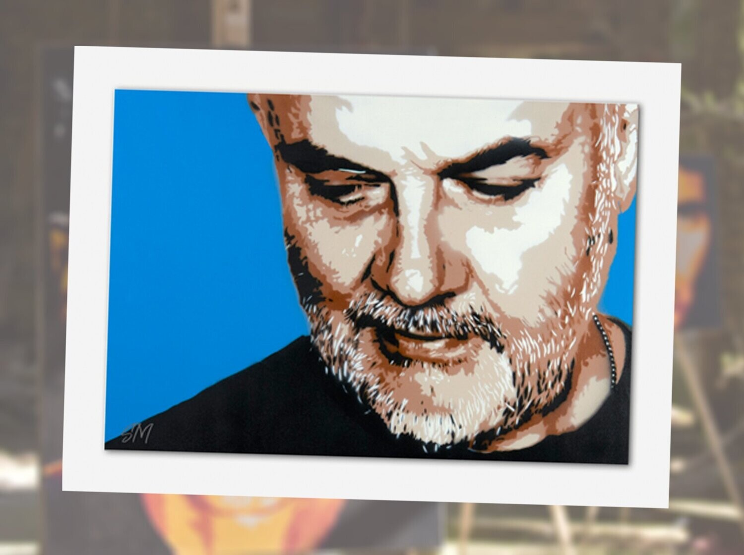 John Peel greeting card with envelope