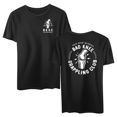 Bad Knees Grappling Club Cotton Tee Bad Knees Grappling Club Cotton Tee