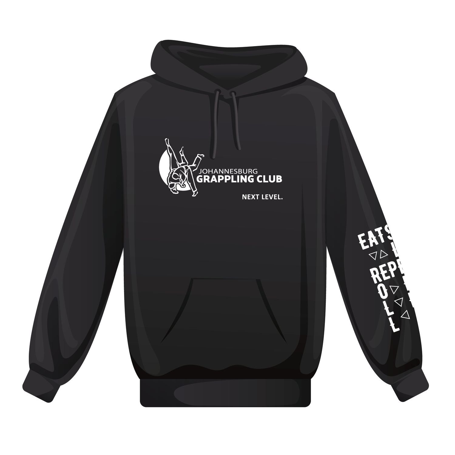 JGC Eat Sleep Roll Repeat Club Hoodie JGC Eat Sleep Roll Repeat Club Hoodie