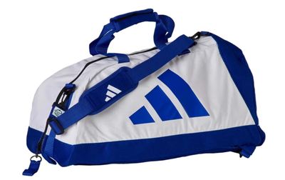 Adidas 2-in-1 Combat Sports Bag – 50L | Blue &amp; White