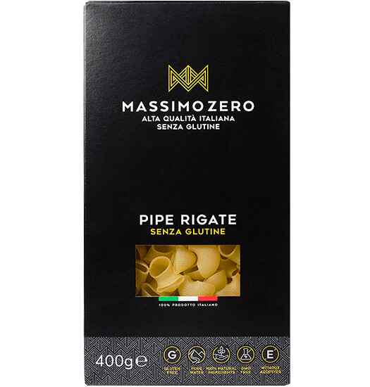 Pipe Rigate 400g - Massimo Zero