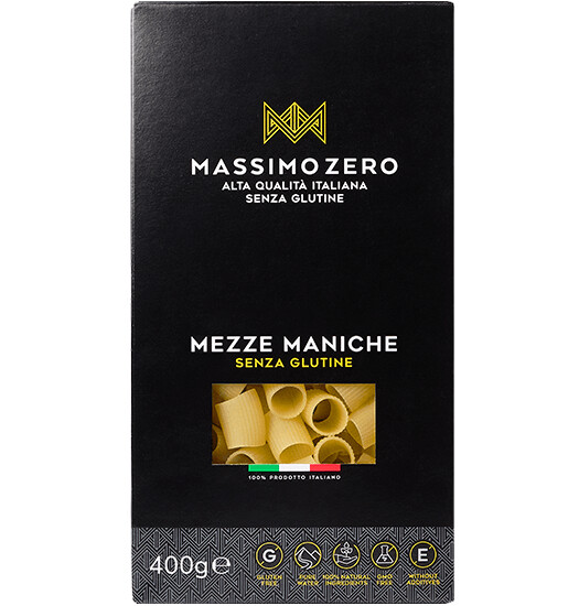 Mezze Maniche 400 g - Massimo Zero