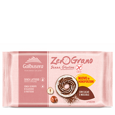 Zerograno Frollino Cacao e Nocciole - Galbusera