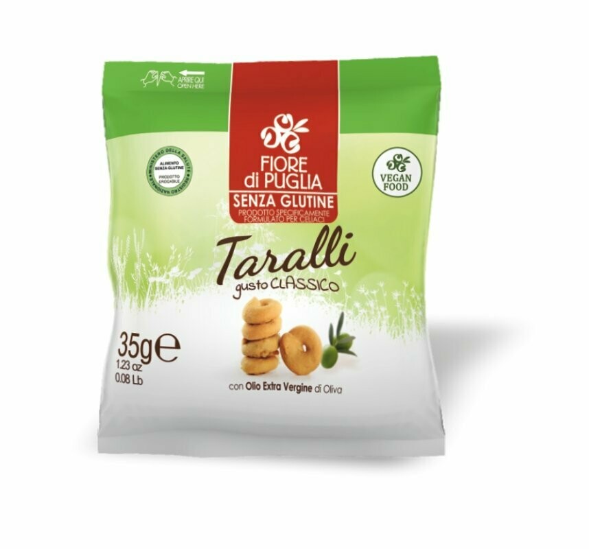 Taralli gusto Classico  35g - Fiore di Puglia