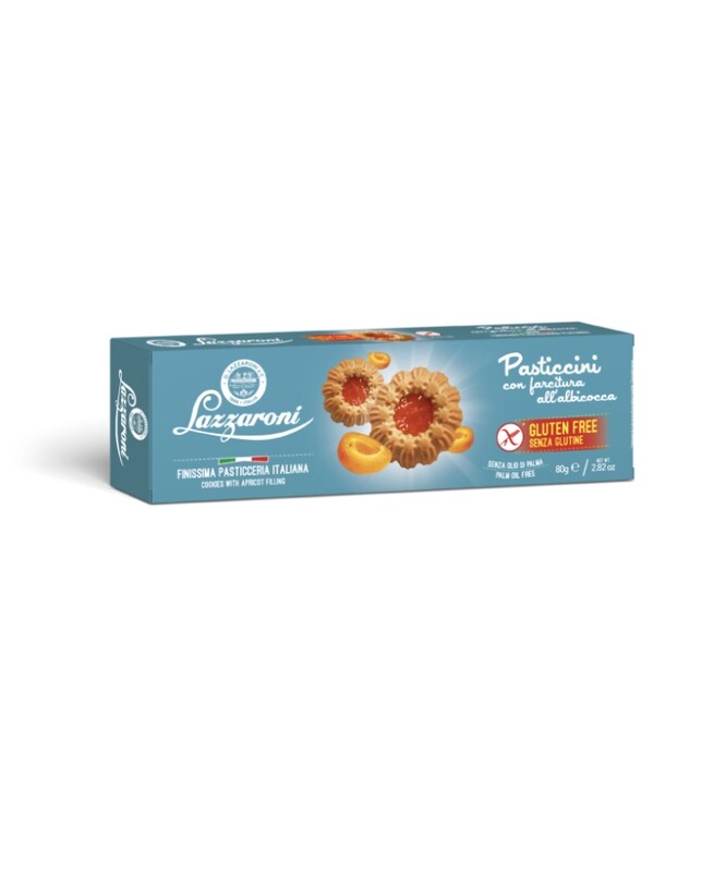 Pasticcini con farcitura all'Albicocca - Lazzaroni