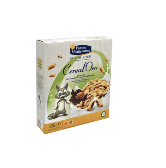 Quadrotti Cioccolato e Nocciole - Piaceri Mediterranei