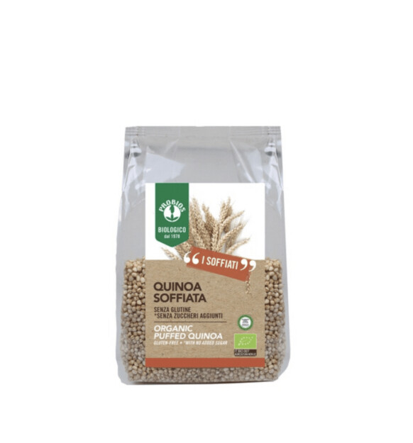 Quinoa Soffiata Biologica - senza glutine - Probios