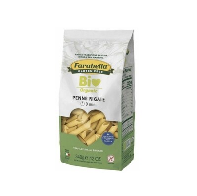 Penne Rigate Mais e Riso - Farabella Bio