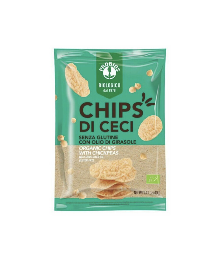 Chips di ceci Biologiche  - Probios