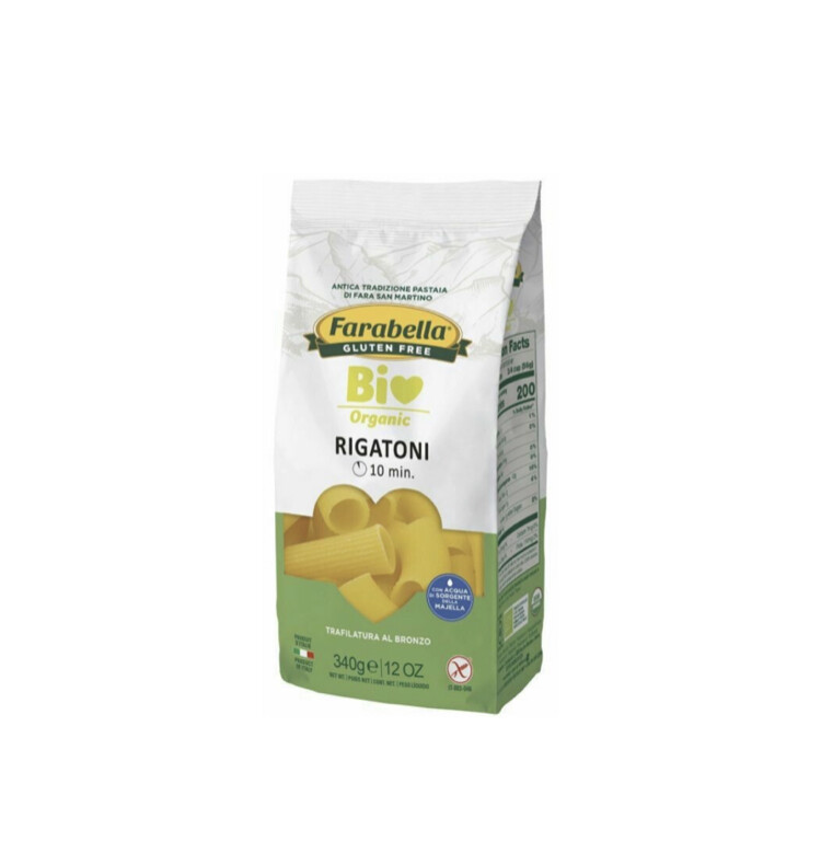 Rigatoni Mais e Riso - Farabella Bio
