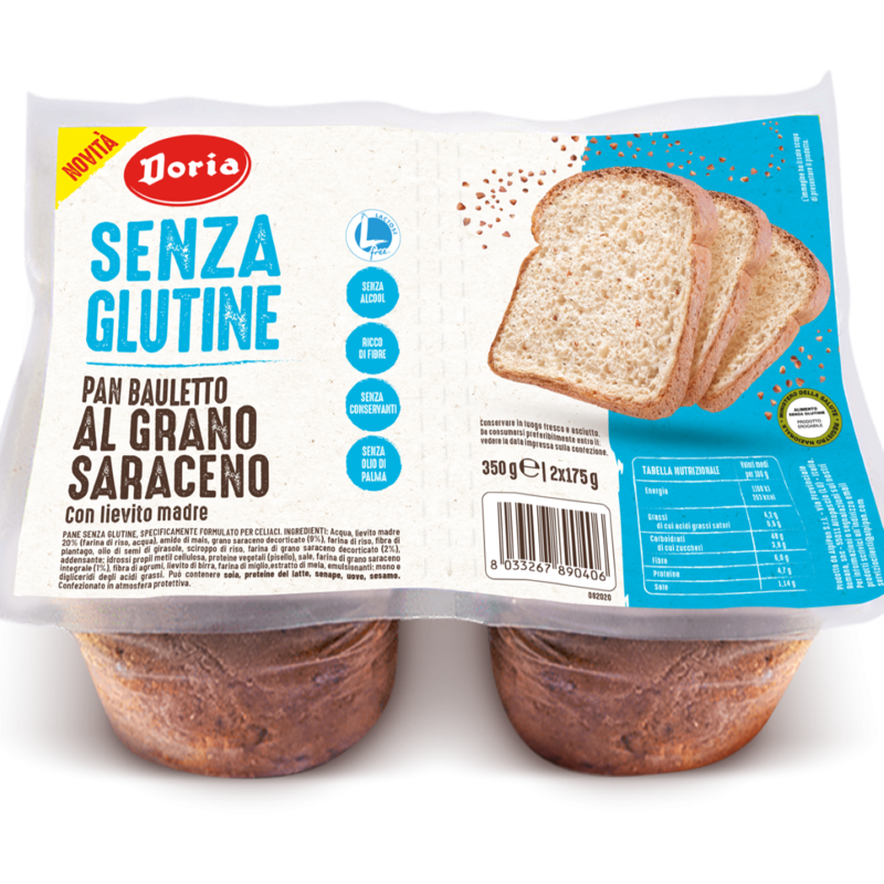 Pan Bauletto al Grano Saraceno - Doria