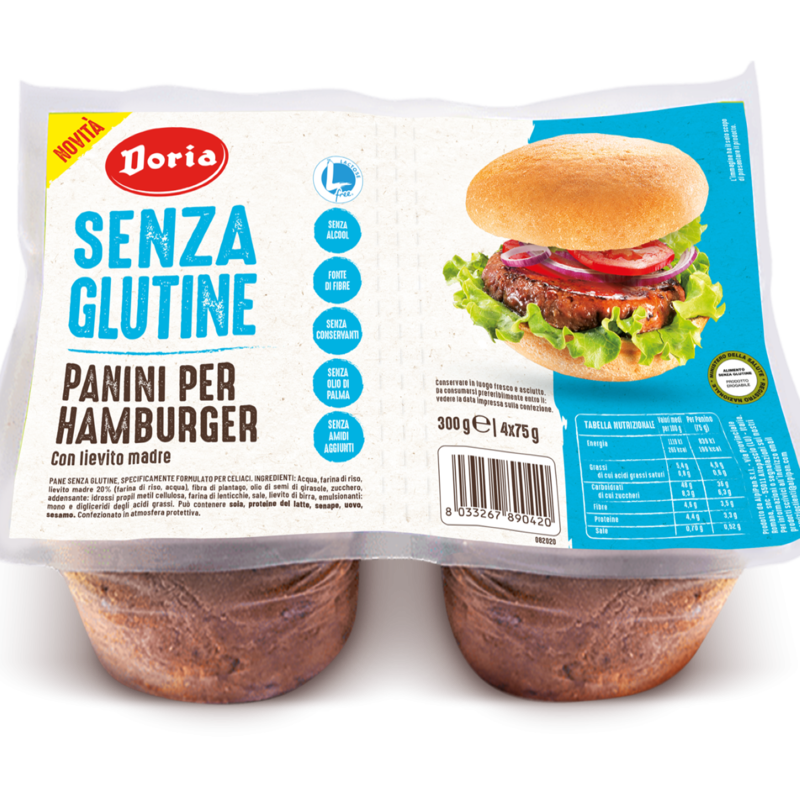 Panini per Hamburger - Doria
