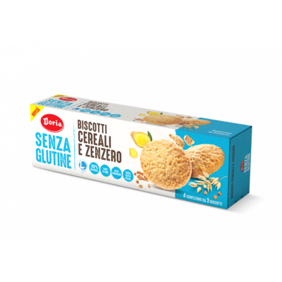 Biscotti cereali e zenzero - Doria