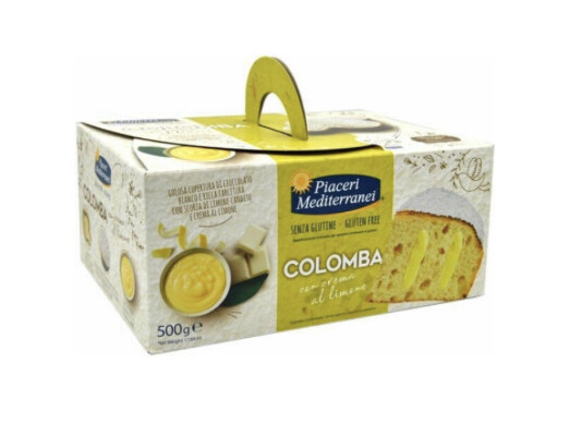 Colomba con crema al limone - Piaceri Mediterranei