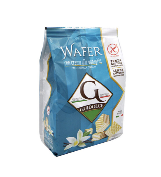 Wafer con crema alla vaniglia - Guidolce