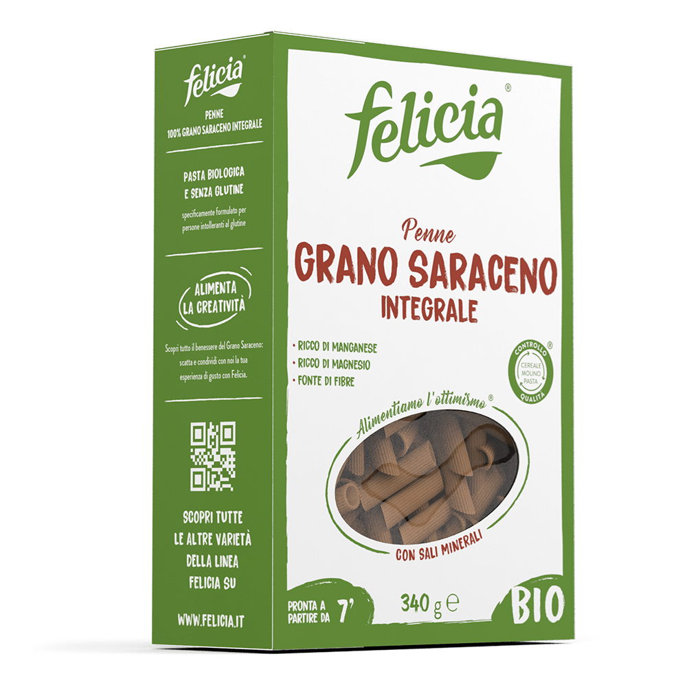 Penne Rigate 100% Grano Saraceno - Felicia