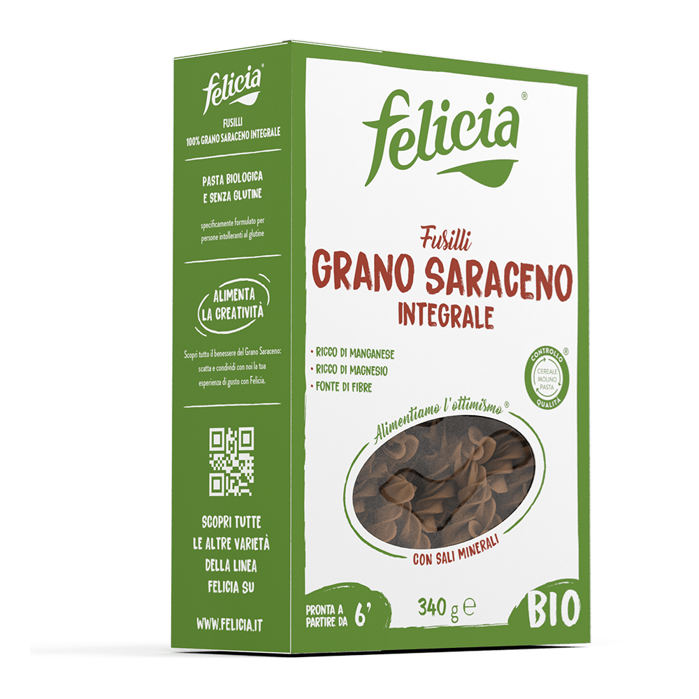 Fusilli 100% Grano Saraceno - Felicia
