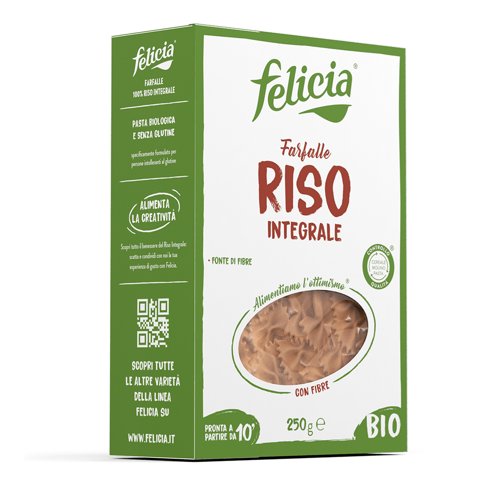 Farfalle Riso Integrale - Felicia